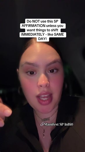 This SP affirmation is BOMBBBBB✨ Works like a charm every time! | Affirmation