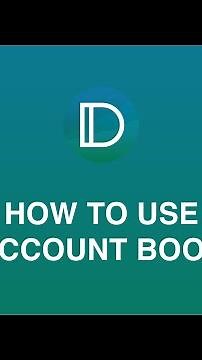 How to use ACCOUNT BOOK application | Quick Tour | Money Management