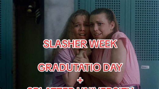 SLASHER WEEK: -Graduation Day - Splatter University #slasher #cine #terror