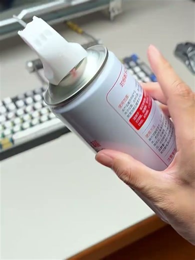 时栎帆键盘清洁工具压缩空气除尘罐键盘清洗键盘清理笔记本电脑清洁机箱交换机缝隙清灰吹灰尘工具 3瓶装