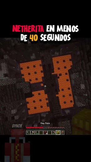 Conseguir NETHERITA rapido en MineCraft