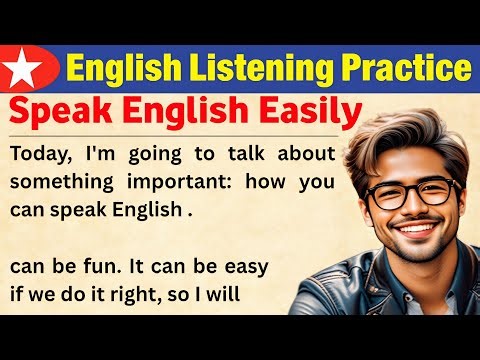 Speak English Easily || Learn English Through Story Level 1 🔥 || English Listening Practice