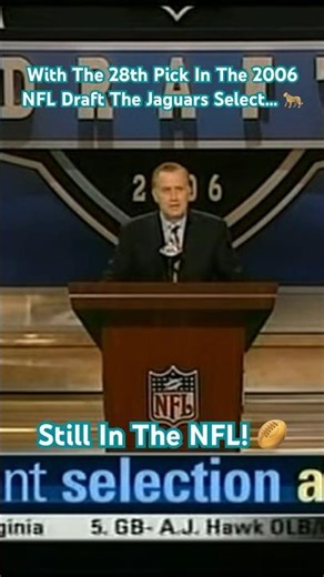 #shorts #jaguars #americanfootball - With The 28th Pick In The 2006 NFL Draft - Jaguars Select… 🐆