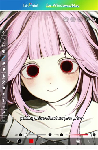 Enhance Your Art with Noise Effects in IbisPaint