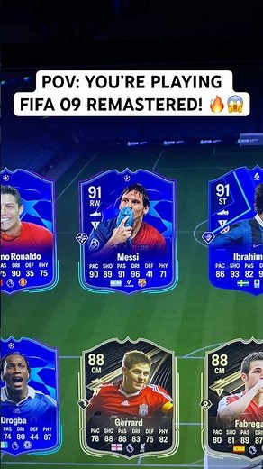 POV: YOU’RE PLAYING FIFA 09 REMASTERED! 🔥😱