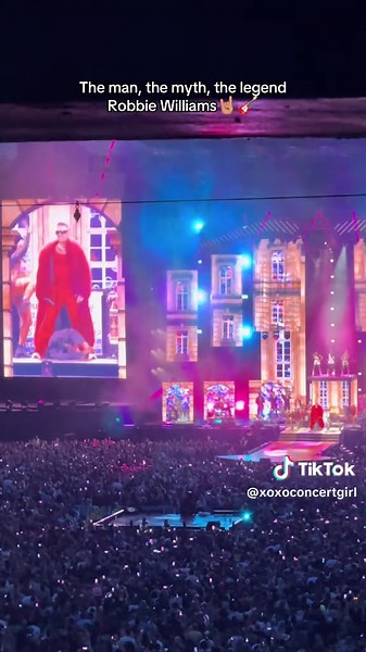 Rock DJ | Croke Park | 23rd August 2025✨ @Robbie Williams #robbiewilliams #fyp #livemusic #rockdj #britpoptour