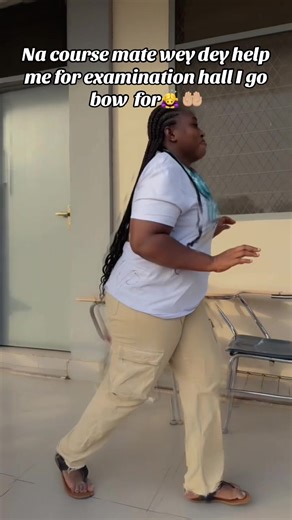 Student Bows Down to Course Mate for Exam Hall Help