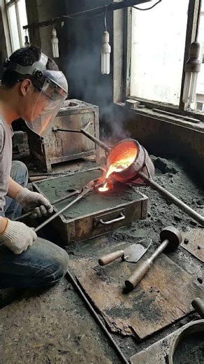 Aluminium Casting Process.