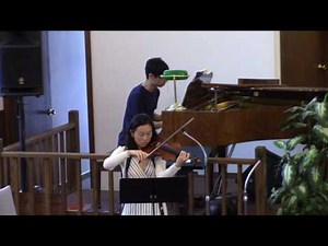 BKBC Choir: Violin solo 'My Tribute'