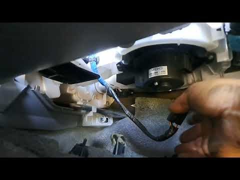 Diagnosing 4runner clicking behind dash, hvac mode actuator temp blend door