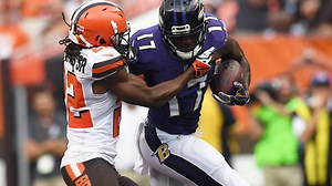 Ravens' Touchdown Maker Mike Wallace Isn't Letting It Get To His Head