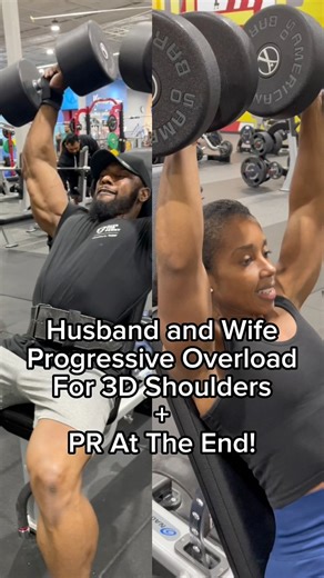 Build 3D Shoulders using the Progressive Overload Method with Time and Consistency! 🔥🔥🔥 For the full video of this reel, check out “Videos” in my profile. #benchpress #dumbbells #fitness #fitfam #motivation #inspiration #workout #inspire #fitnessmotivation #bodybuilding #bodybuilder #fitforlife #strong #strongman #strongbench #muscle #muscleandhealth #gym #bodypositivity #nevergiveup #perseverance #gymmotivation #fyp #instagram #strong #strength #viralreels #viralvideo #explorepage #viral | C