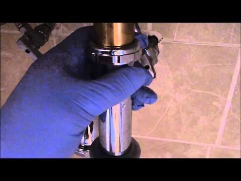 How To Fix A Clogged Bathroom Sink Drain / Waste Pipe Stopper Disassemble Reassemble Instructions