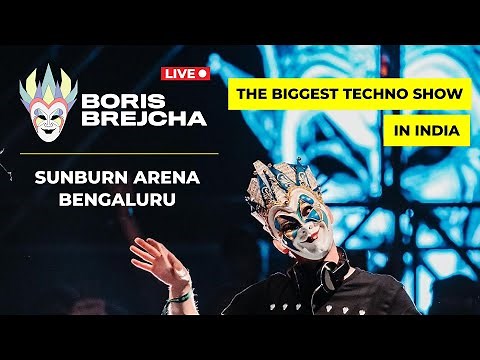 Boris Brejcha LIVE @ Sunburn Arena, Bengaluru, India | The Biggest Techno Show In India (FULL SET)