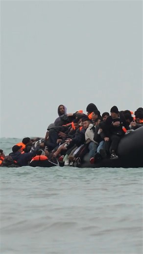 22K views · 175 reactions | French police faced off with 100 migrants on Gravelines beach in northern France, as the migrants ran to a boat in an attempt to cross the English Channel. The police were seen using pepper spray on the migrants, but 70 of those fleeing are estimated to have made it to the boat despite the efforts of the police. According to the BBC, more than 33,500 people have crossed the English Channel in small boats just this year alone. | New York Post | Facebook
