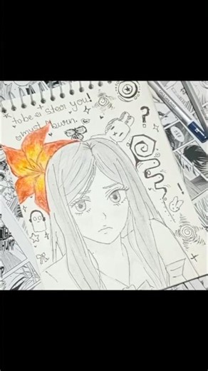 ask printerest what to draw ✨. #doodle #printerest #animeart #drawing #fyp