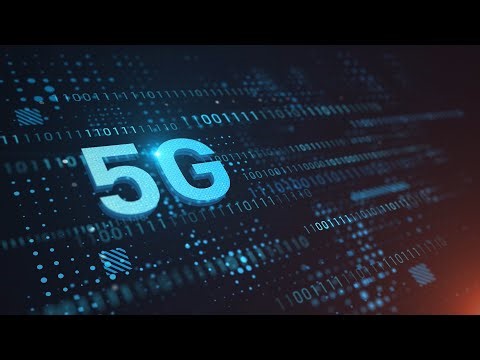 5G Technology Background 4K Loop Video | No Copyright Motion Background Loop Video