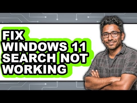 How to Fix Windows 11 Search Not Working (easy Method)