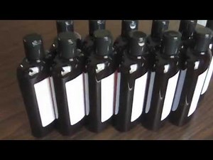 Zap Labeler Label Applicator and 12 Oval Bottles - $449