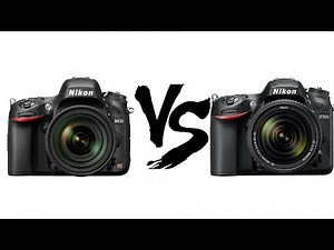Nikon D610 vs Nikon D7200