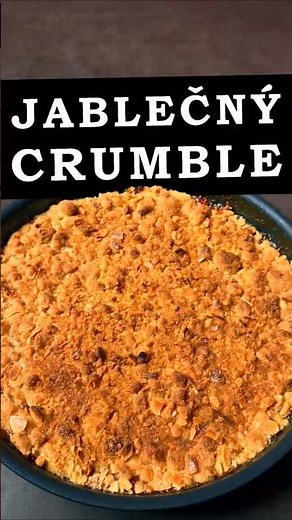 Jablečný crumble
