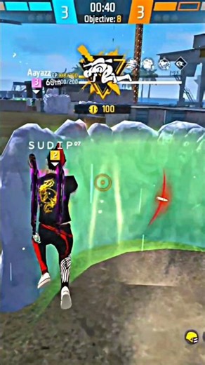 six finger claw #teamwipeout #freefire #totalgaming #garenafreefire #zerox #garenafreefire