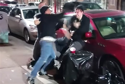 Drunken UFC-Style Fight Breaks Out in Front of Philly Bar (Video) - BlackSportsOnline