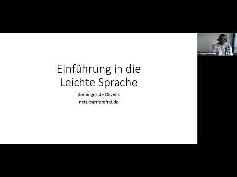 Einführung in die leichte Sprache
