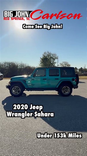 2020 Jeep Wrangler Sahara