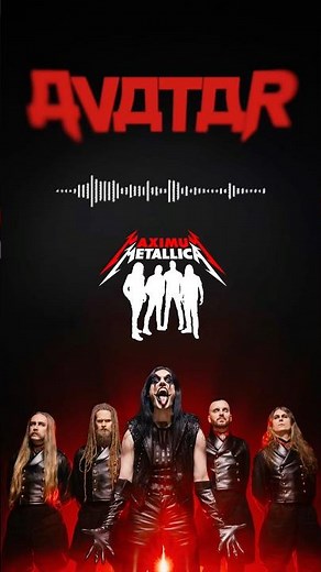 MARCH 21 ⏱️ NOON ET & 11PM ET #avatar #metallica #siriusxm #maximummetallica #shorts