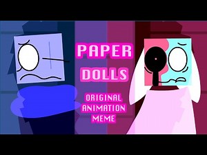 PAPER DOLLS || ORIGINAL ANIMATION MEME || Isoclese vs The Corruption