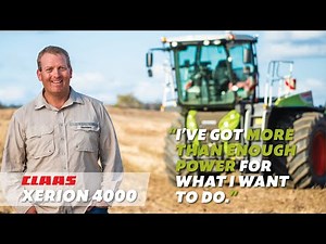 CLAAS XERION 4000 - Simon Zacher | CLAAS Harvest Centre