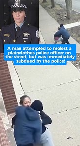 8.5K views · 22 reactions | Man Attacks Woman on Street — Not Realizing She’s an Undercover Officer! Watch full video in the first comment! | Evelyn Chesser | Facebook