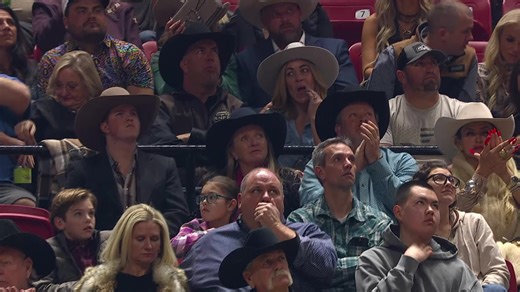 2.7K views · 44 reactions | During Round 9 of the #WranglerNFR, the Butler and Son Rodeo Company was recognized in the arena for having the top Bareback Horse, Saddle Bronc Horse, and Bull of the 2022 #WranglerNFR. | Official NFR Experience | Facebook