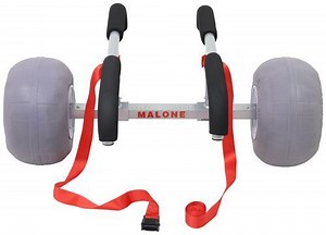 Malone Traverse Heavy Duty Kayak/Canoe Cart with Balloon Wheels - Bunk Style - 250 lbs Malone Waters