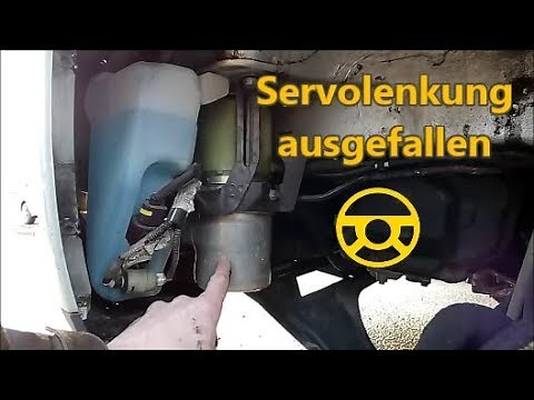 VW Polo 9N -- Power steering repair