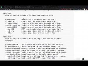 【录屏】第29讲 SqlMap工具使用详解下 小白WEB安全入门