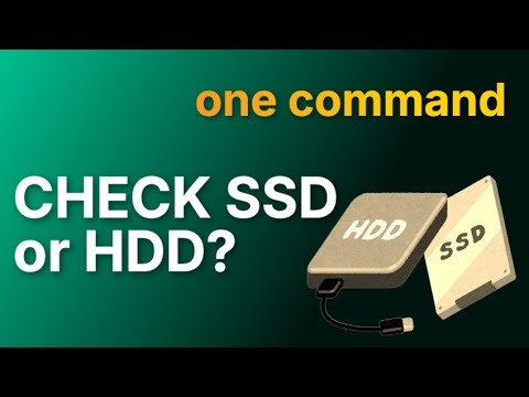 How I Check SSD vs HDD Type on Windows (One Command!) [Full Guide]