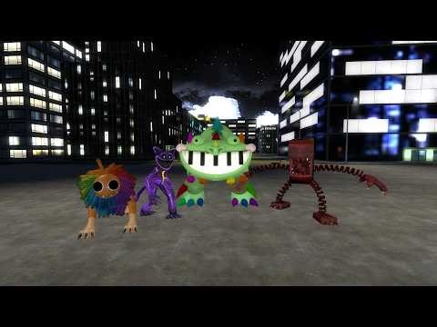 Surviving Chapter 4 & 5 Monsters Poppy Playtime | Garry's Mod