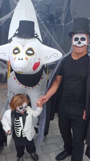 Happy Halloween from Mr and Mrs DIY | #60seconddiy #diy #throwback #lambbanana #makeover #dayofthedead #mexico #fiesta #halloween #spookyseason #horror #costume #cosplay #transformation #tips #howto #youtube #channel #mrandmrsdiy #like #subscribe #craigphillips #happyhalloween #halloween2025 #october #like #subscribe | Mr and Mrs DIY