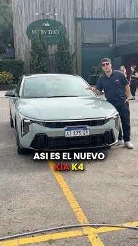 El nuevo KIA K4 🔥🚘Qué les parece?