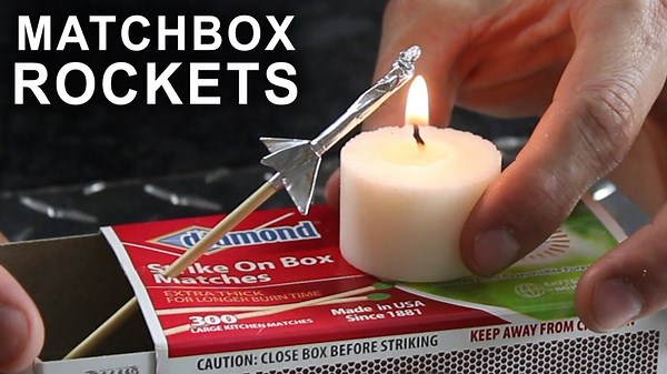 Make a Rocket Launcher From Just a Matchbox Kit