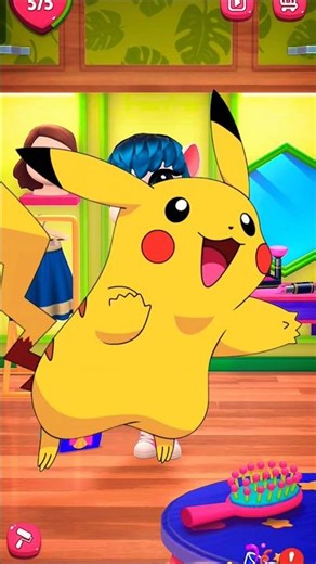 Pikachu cosplay by my Talking Angela 2 #mytalkingangela2 #angela2 #pikachu #shorts #fyp