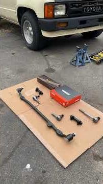 Rebuilding the steering on my 85 Pickup with Dorman! #dorman #steering #toyota #hotrod #restoration