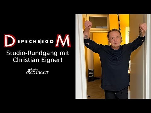 DEPECHE MODE: Studio tour with drummer/songwriter Christian Eigner