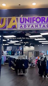 17K views · 67 reactions | Walking for my well being...and maybe a new scrub set  | Uniform Advantage | Facebook