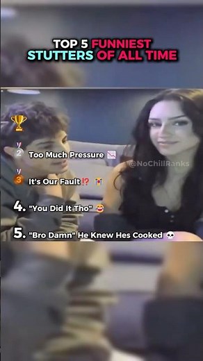 Top 5 FUNNIEST Stutters of ALL Time 😬