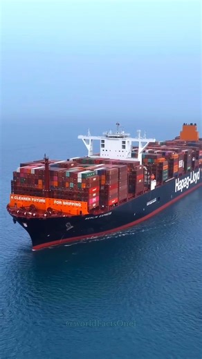 How Ships Refuel in the Middle of the Sea | The Secret of Mid-Ocean Refueling Explained | #shorts