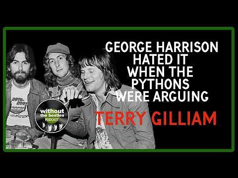 George Harrison and Monty Python - by Terry Gilliam