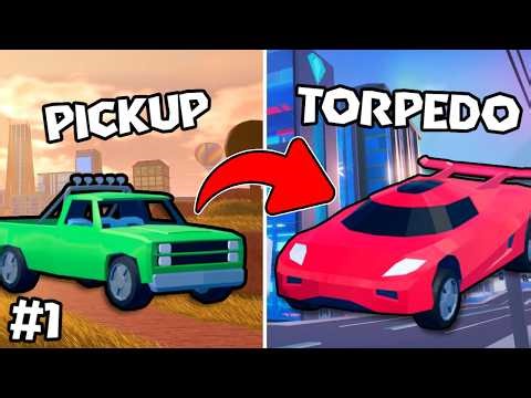 Trading from Pickup to Torpedo in Roblox Jailbreak | Part 1